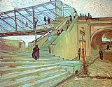 Vincent van Gogh The Trinquetaille Bridge painting